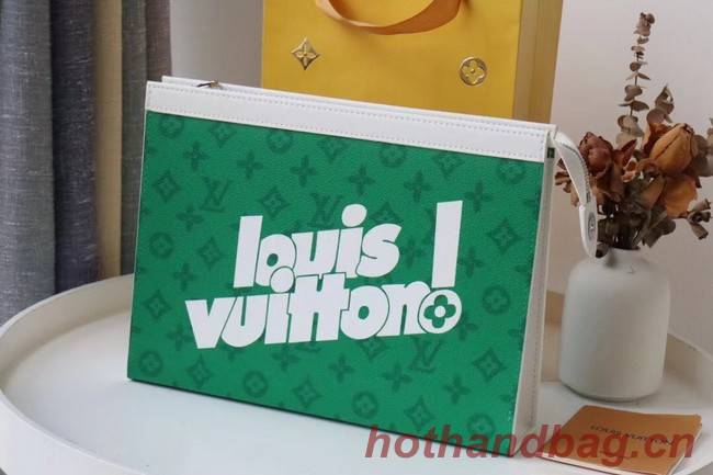 Louis Vuitton POCHETTE VOYAGE MM M61692 GREEN