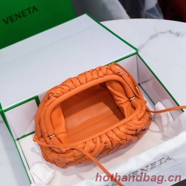 Bottega Veneta MINI POUCH 585852 orange