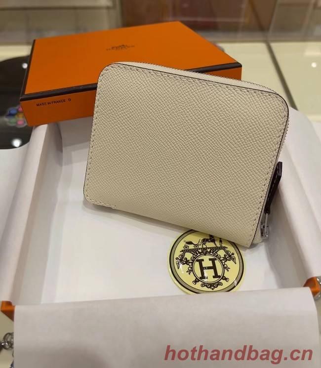 Hermes Constance Wallets espom leather H2298 white