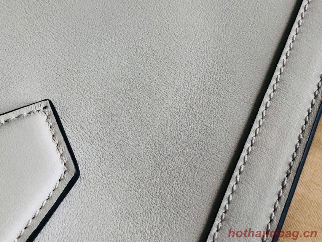 Gucci Diana GG Bamboo Top Handle Original Leather Bag 660195 White