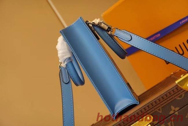 Louis Vuitton PETIT SAC PLAT M80168 blue