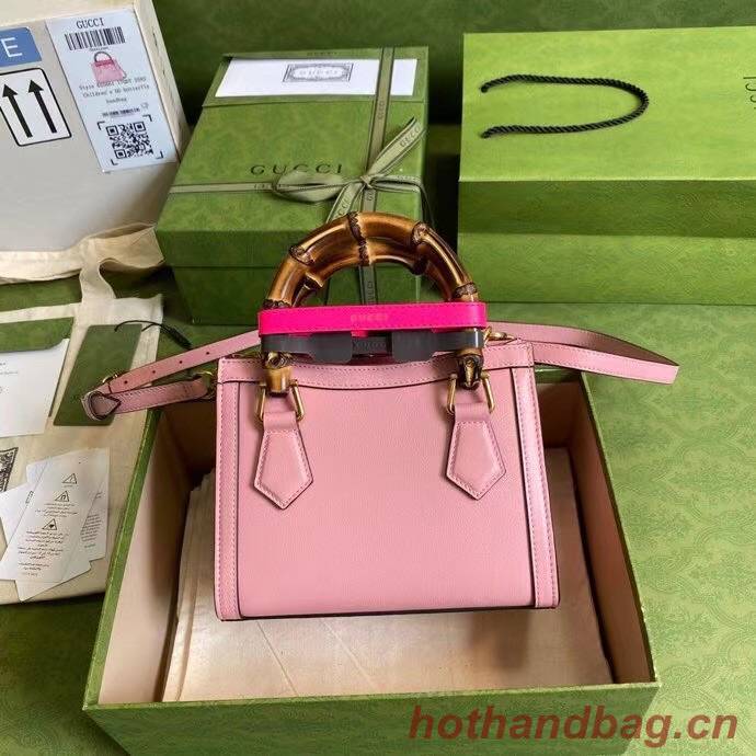 Gucci Diana mini tote bag 655661 pink