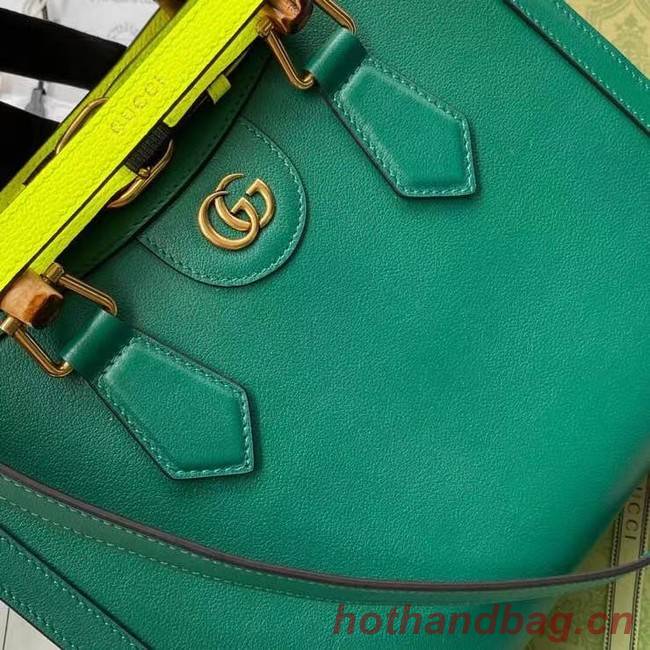 Gucci Diana small tote bag 660195 Emerald