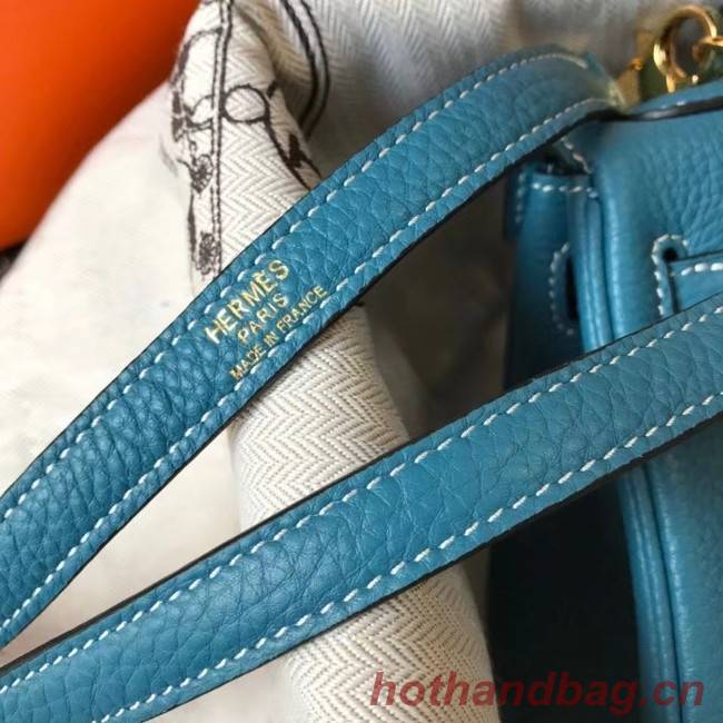Hermes Birkin Togo Leather 22590 blue