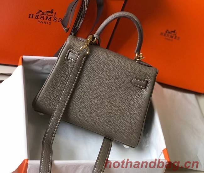 Hermes Birkin Togo Leather 22590 grey