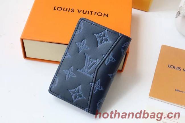 Louis Vuitton POCKET ORGANIZER M80421 Navy Blue