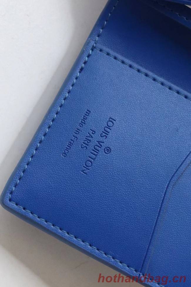 Louis Vuitton POCKET ORGANIZER M80585 blue