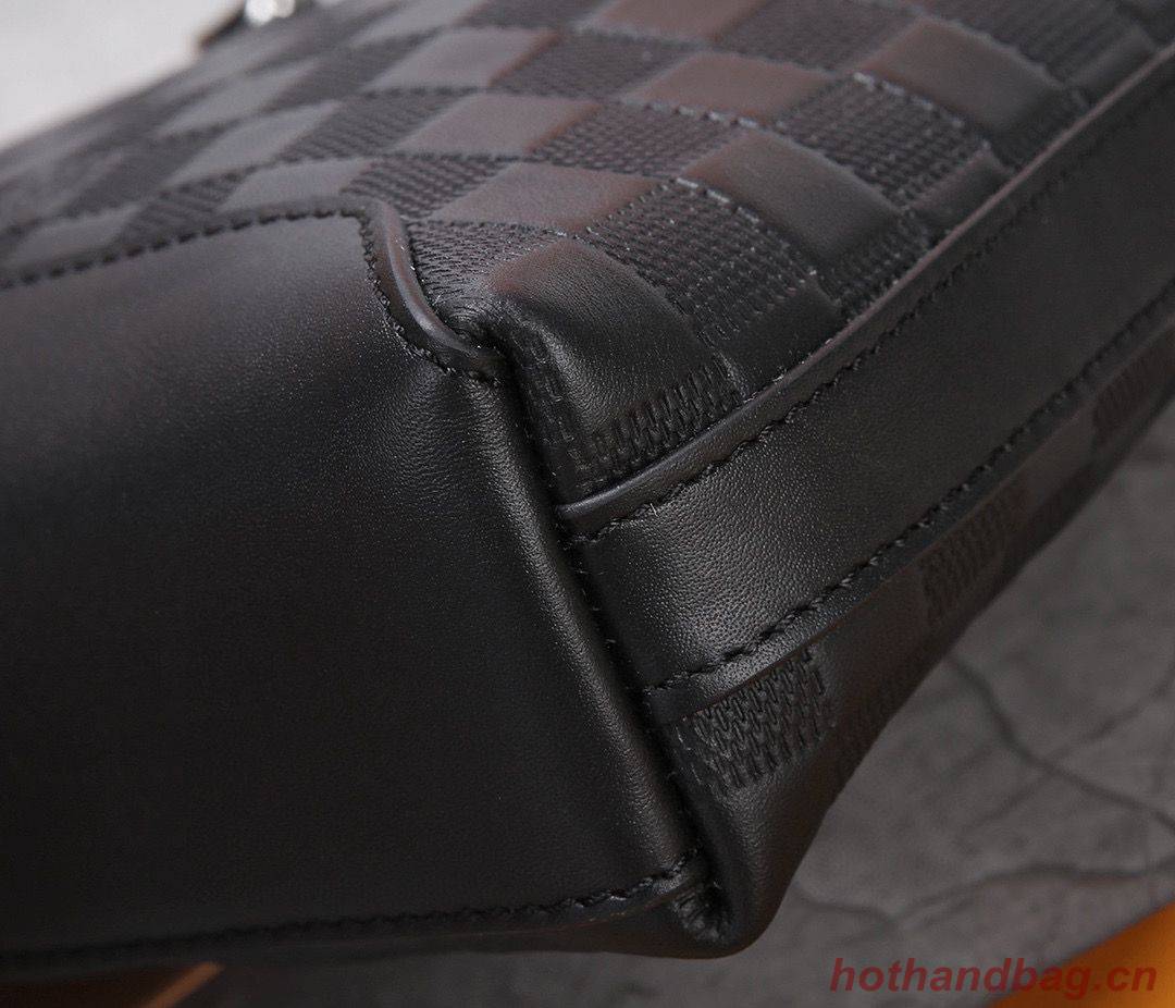 Louis Vuitton Discovery Messenger BB Original Leathe Bag N42418 Black