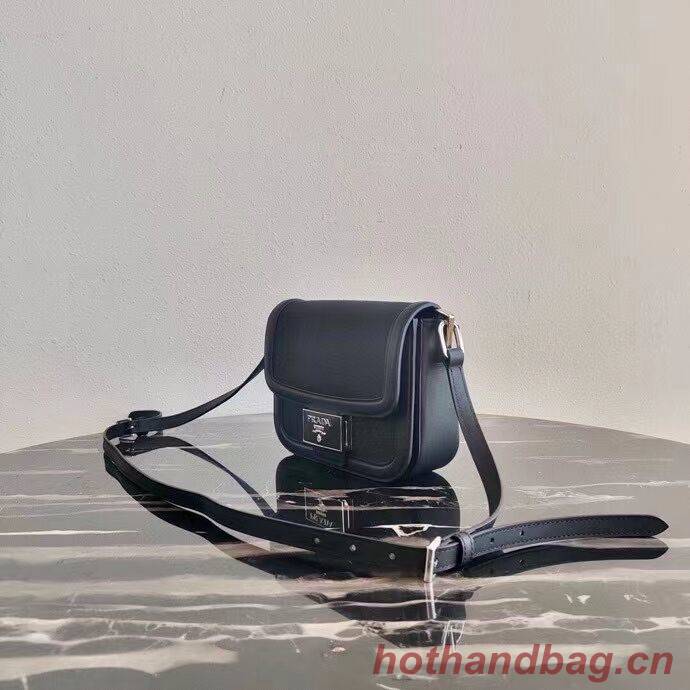 Prada Nappa Leather shoulder bag 1AD257 black Prada Nappa Leather shoulder bag 1AD257 black