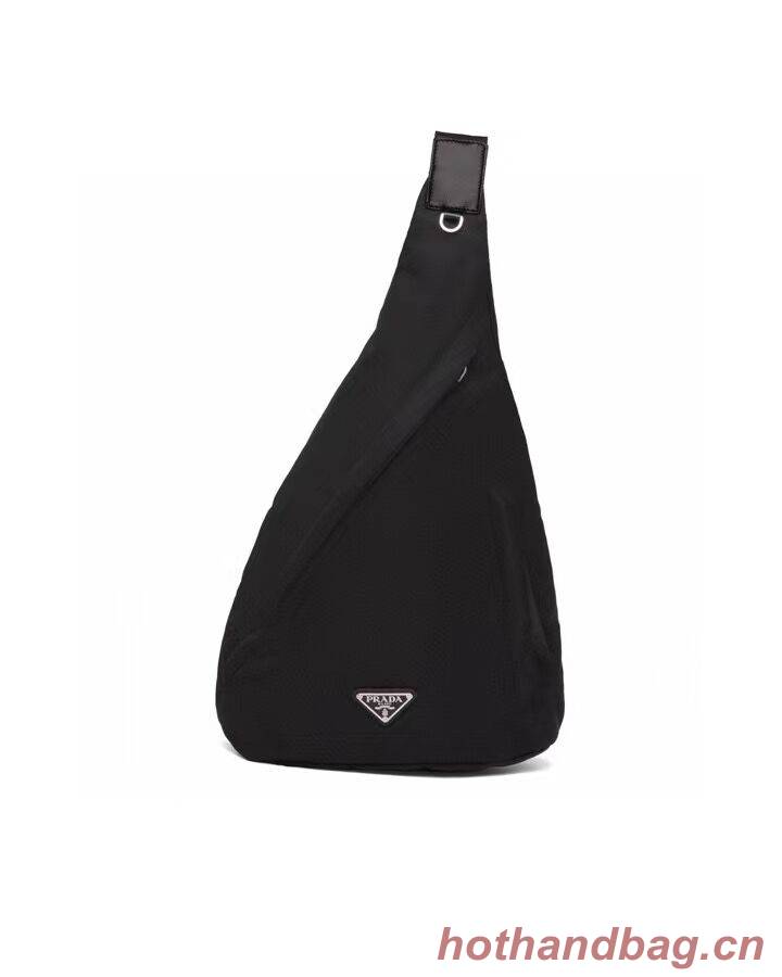 Prada Brushed leather bag 2VH092 black