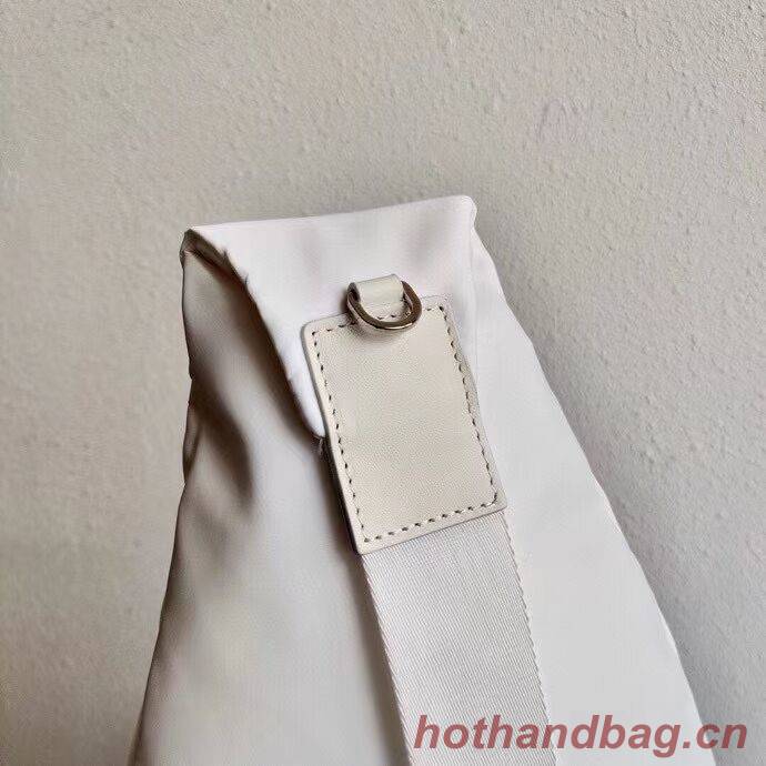Prada Brushed leather bag 2VH092 white Prada Brushed leather bag 2VH092 white