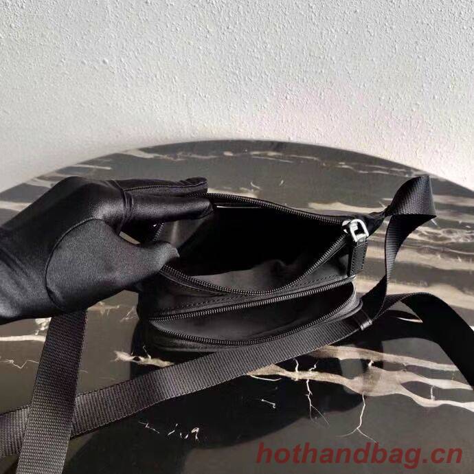 Prada Brushed leather mini bag 2VD128 black Prada Brushed leather mini bag 2VD128 black