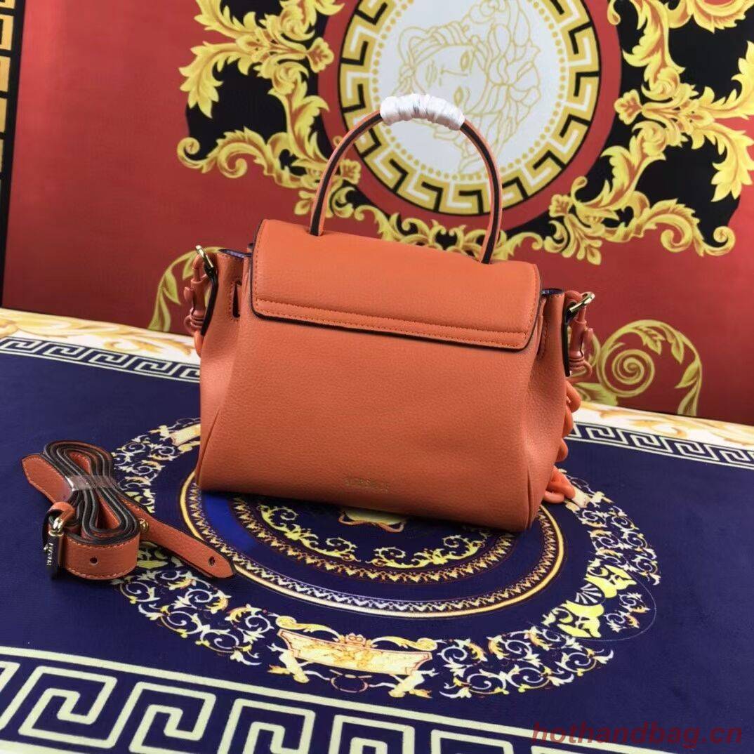 Versace Original Calfskin Leather Bag FS1040 orange