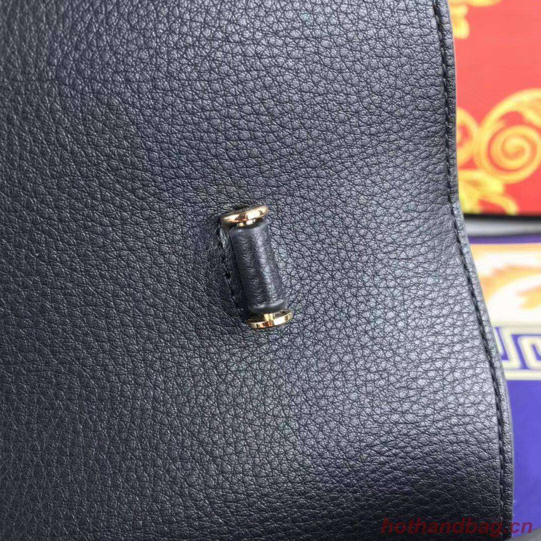 Versace Original medium Calfskin Leather Bag FS1041-1 black