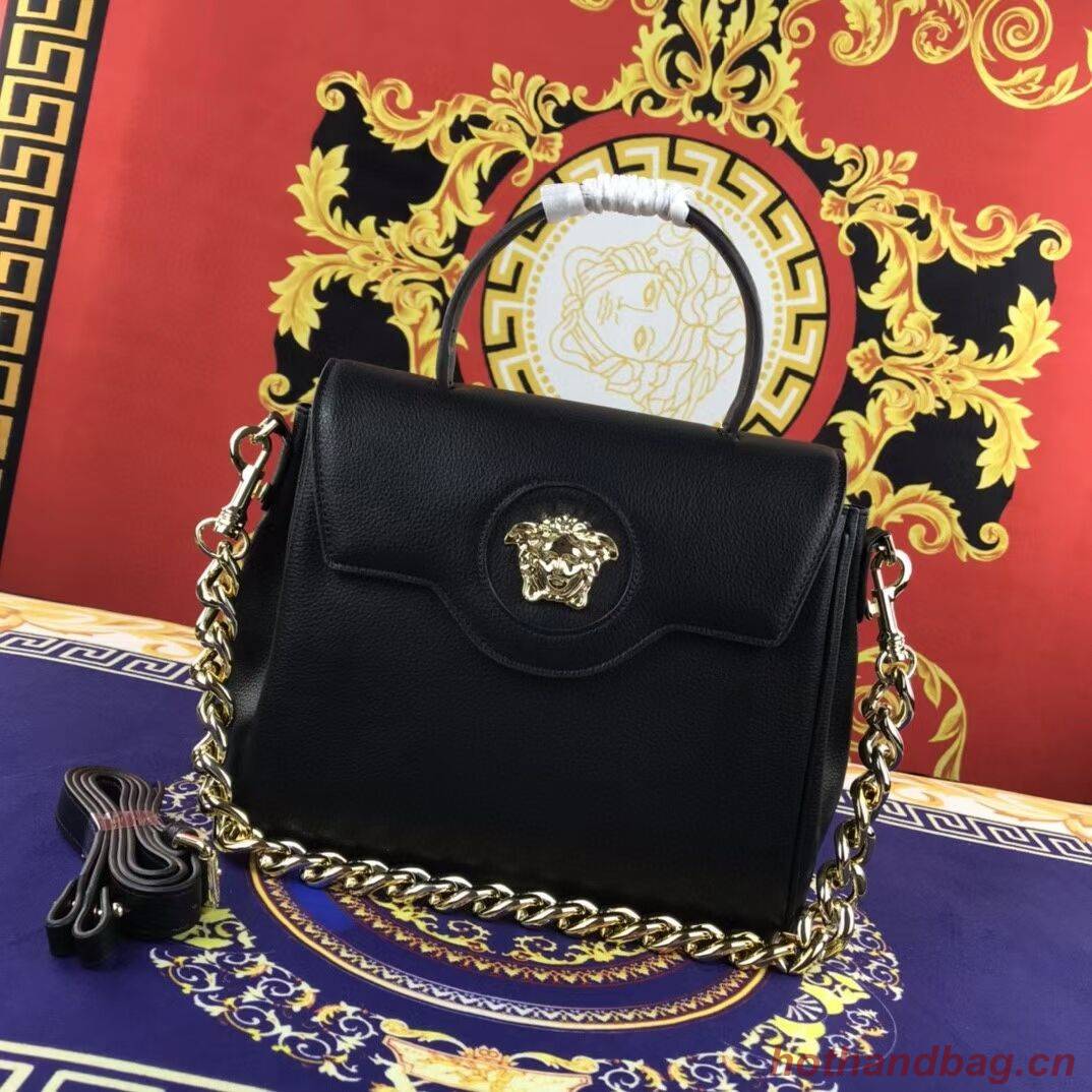 Versace Original medium Calfskin Leather Bag FS1041 black