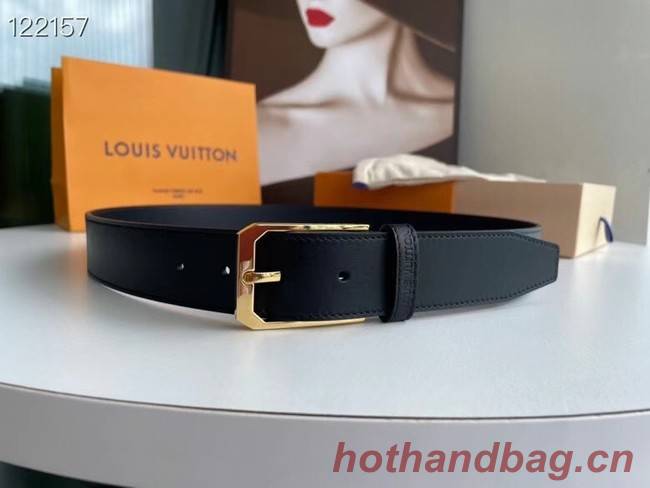 Louis Vuitton calf leather 35MM BELT MP311V