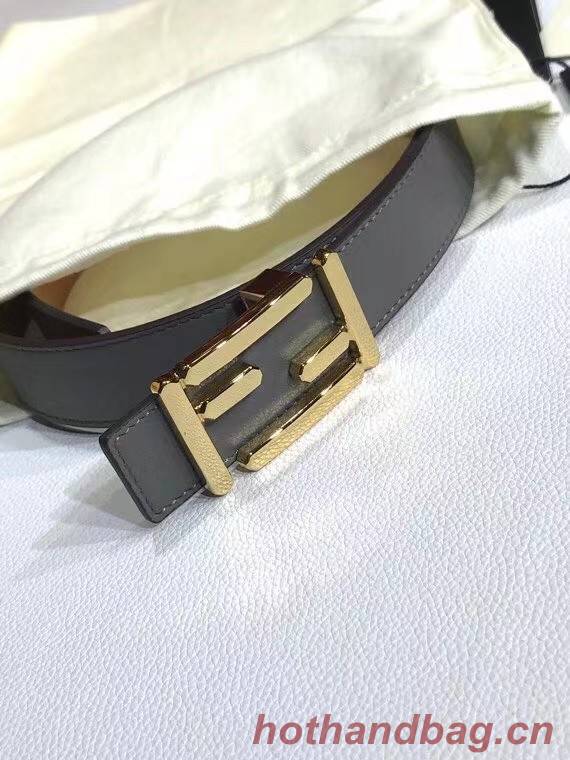 Fendi Leather Belt F2376 30mm