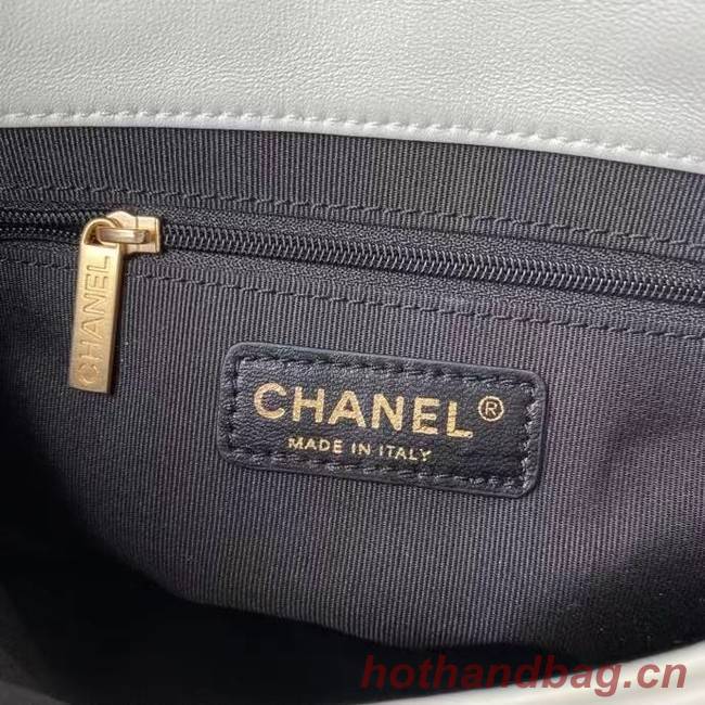 Chanel Flap Shoulder Bag Original leather AS2733 white