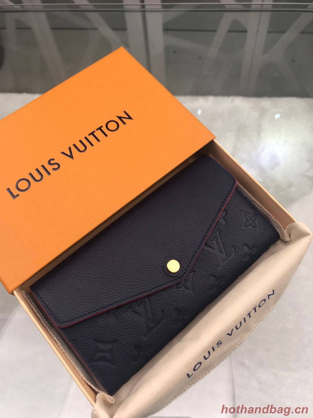Louis Vuitton ZOE WALLET M80788 Black