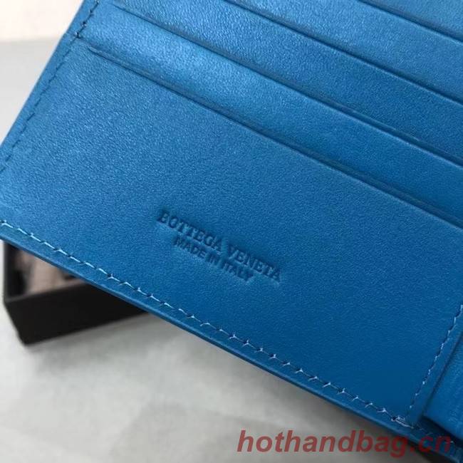 Bottega Veneta BI-FOLD WALLET 649603 blue
