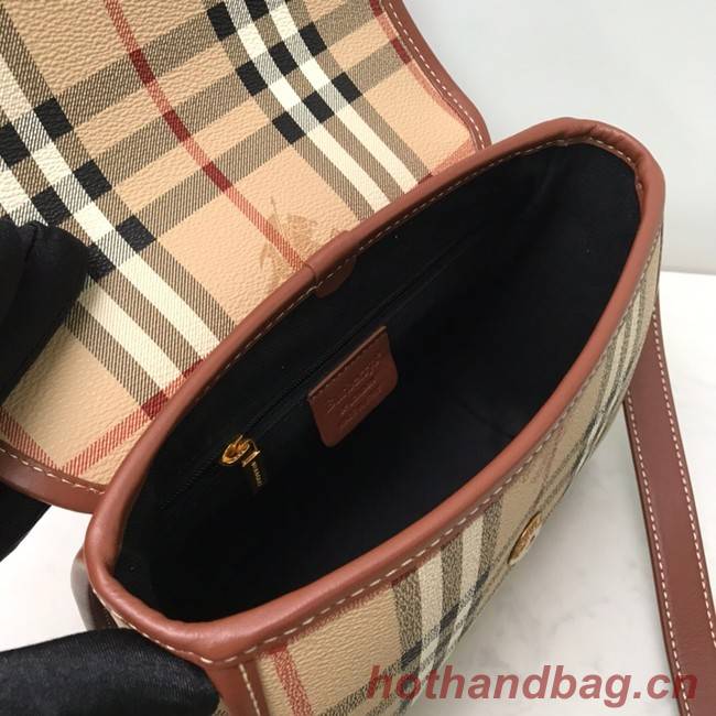 BurBerry Leather Shoulder Bag 20203 brown