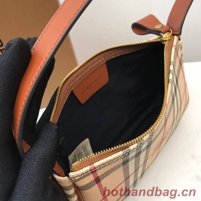 BurBerry Leather Shoulder Bag 80112 brown