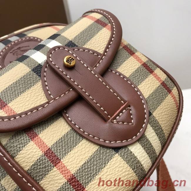 BurBerry Leather Shoulder Bag 80115 Wheat
