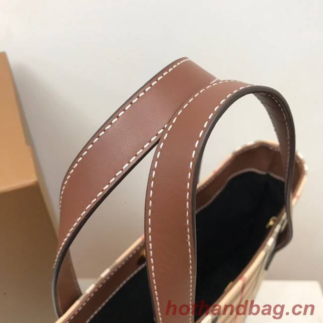 BurBerry Leather Shoulder Bag 80117 Wheat