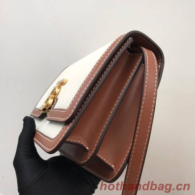 BurBerry Leather Shoulder Bag 80146 brown