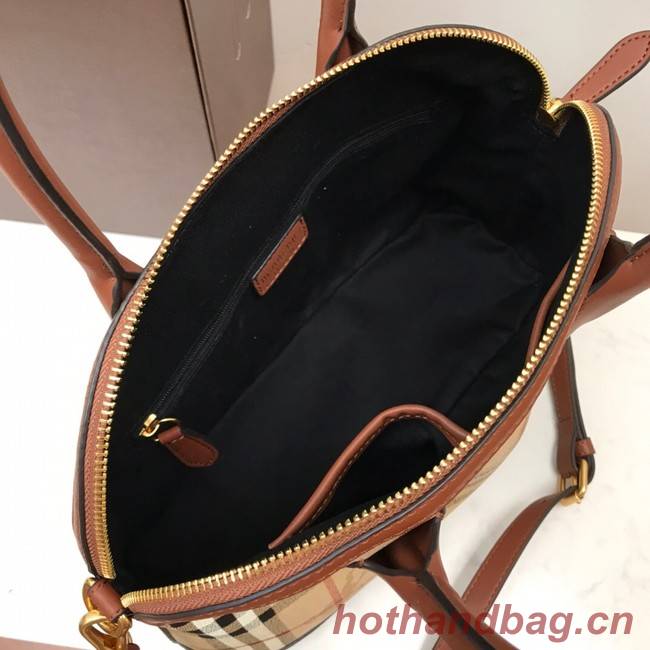 BurBerry Leather Shoulder Bag 81125 brown
