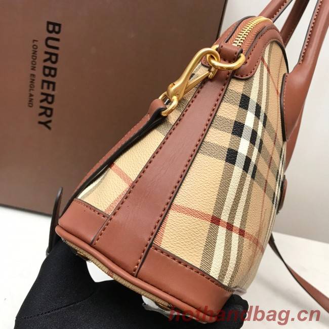 BurBerry Leather Shoulder Bag 81125 brown