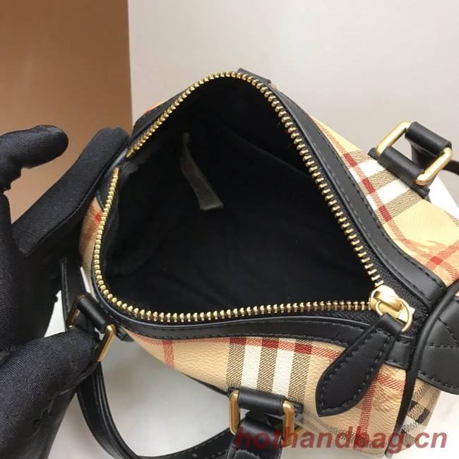BurBerry Leather Shoulder Bag 82012 black