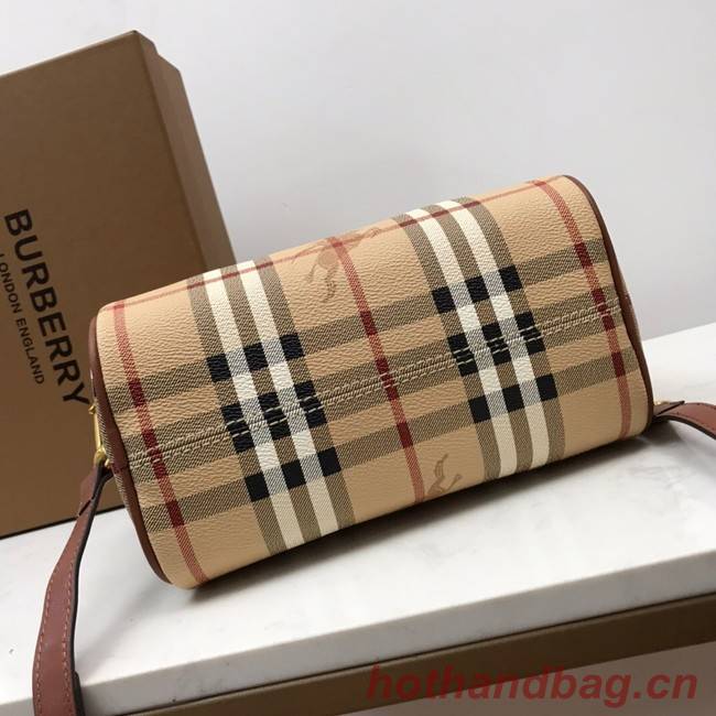 BurBerry Leather Shoulder Bag 82012 brown