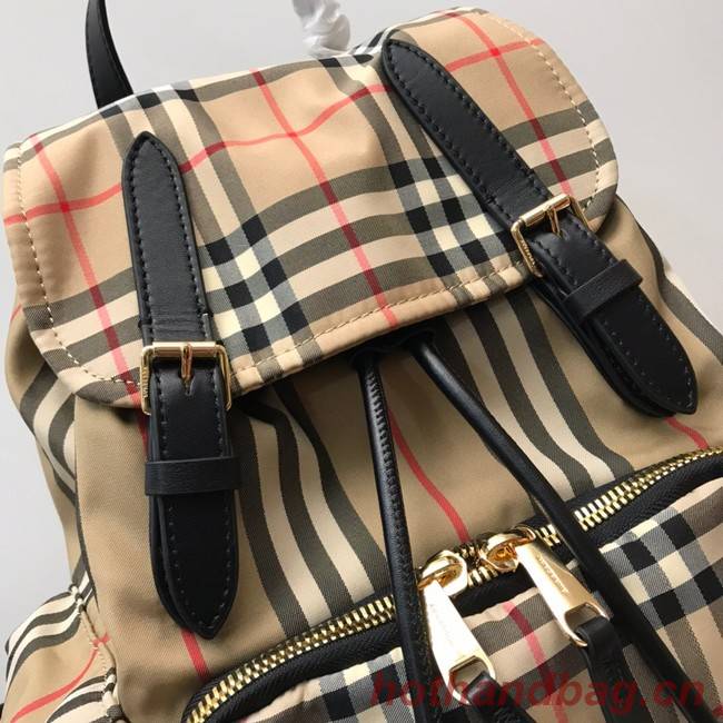Burberry Backpack Fabric 80151 brown
