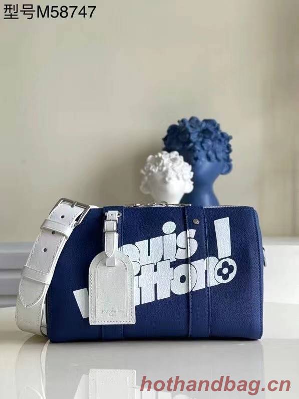 Louis Vuitton KEEPALL XS M80842 blue