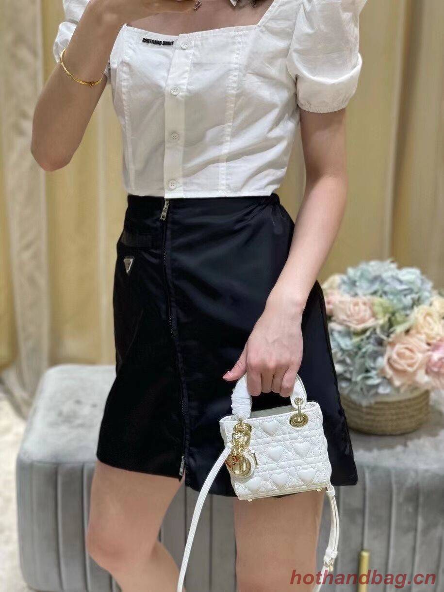 MICRO DIORAMOUR LADY DIOR BAG S0856ONG Latte Cannage MICRO DIORAMOUR LADY DIOR BAG S0856ONG Latte Cannage