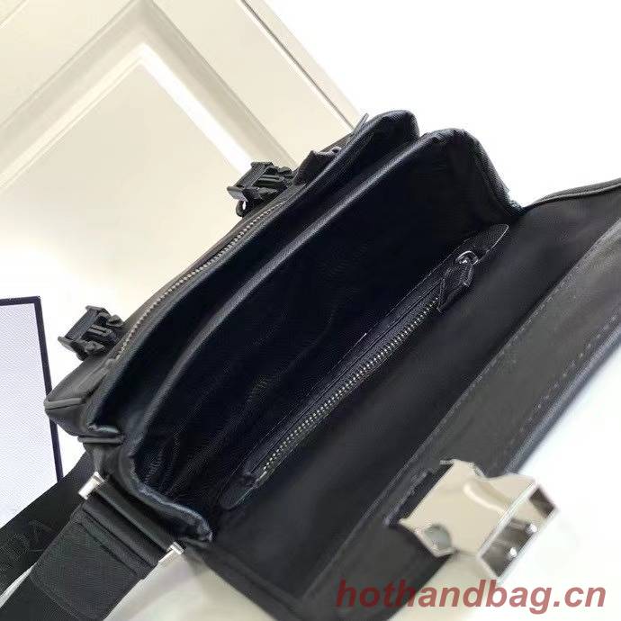 Prada Nylon and Saffiano leather bag 1NE255 black