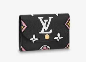Louis Vuitton ROSALIE COIN PURSE M80755 black