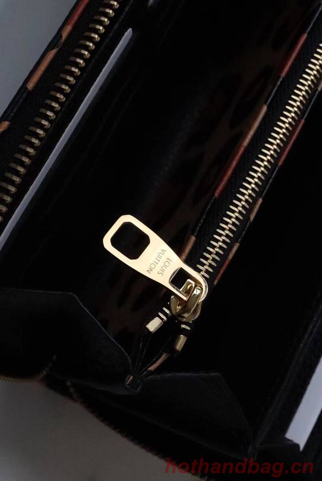 Louis Vuitton ZIPPY WALLET M80680 black