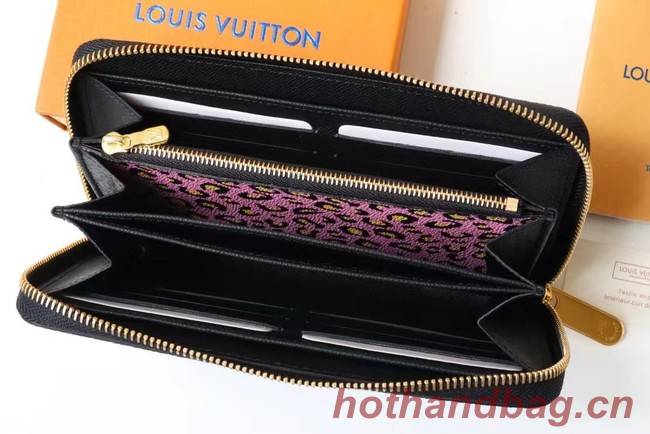Louis Vuitton ZIPPY WALLET M80683 black
