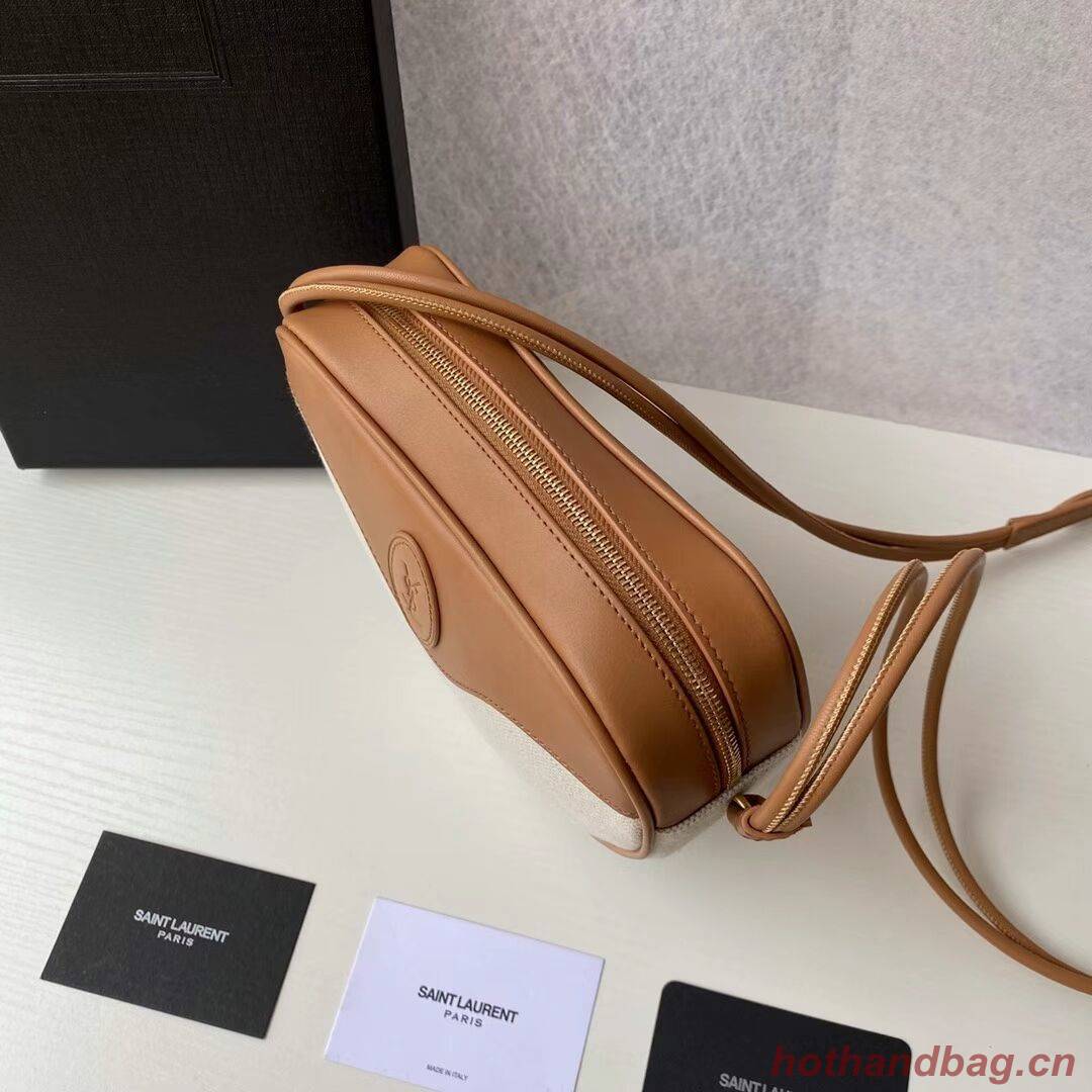 Yves Saint Laurent Canvas cross-body bag Y685260 Beige