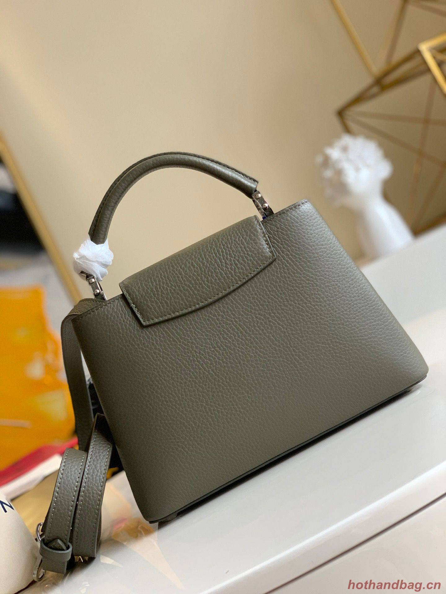 Louis Vuitton CAPUCINES Original Leather PM M57227 Dark Green