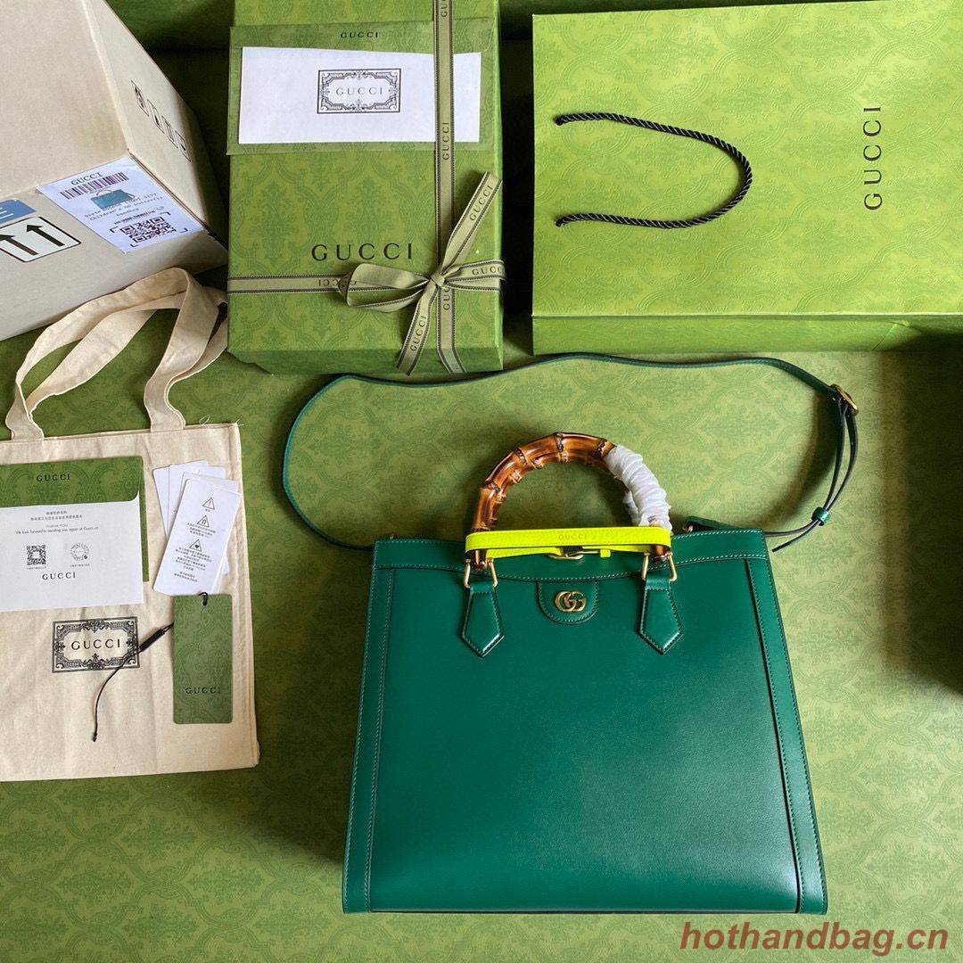 Gucci Diana Tote Bag 655658 Emerald 