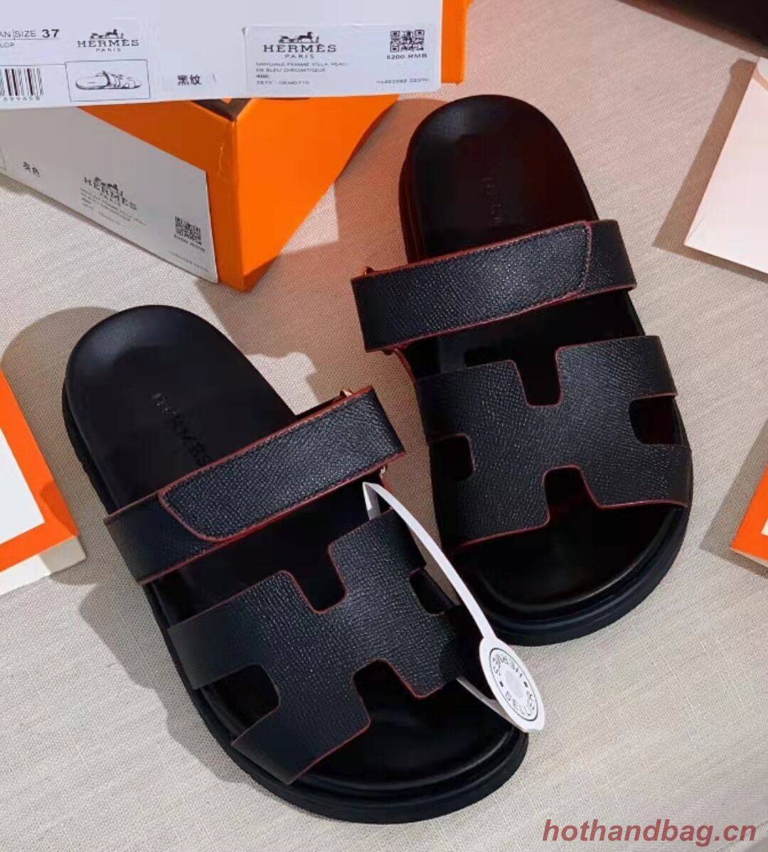 Hermes Shoes HO8826 Black