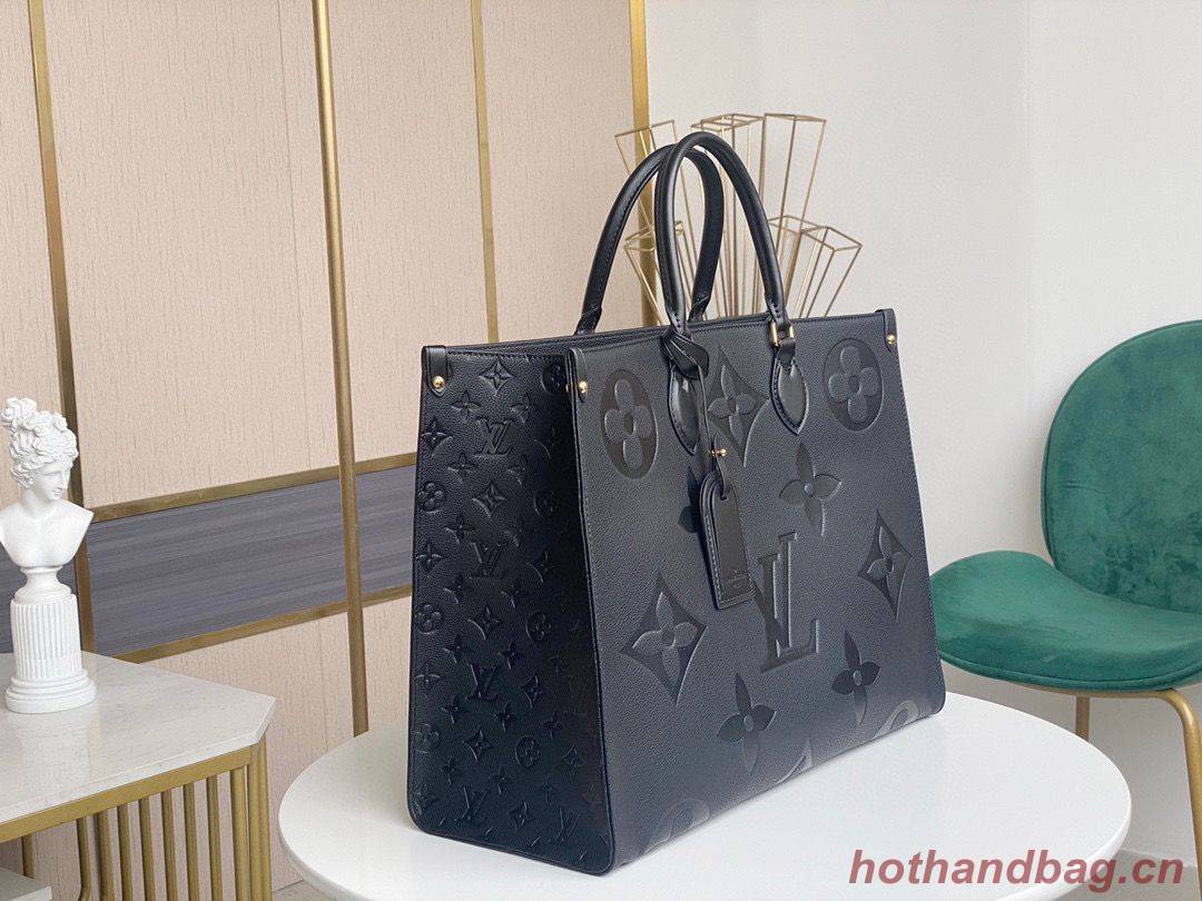 Louis Vuitton ONTHEGO Original Leather GM M44925 Black