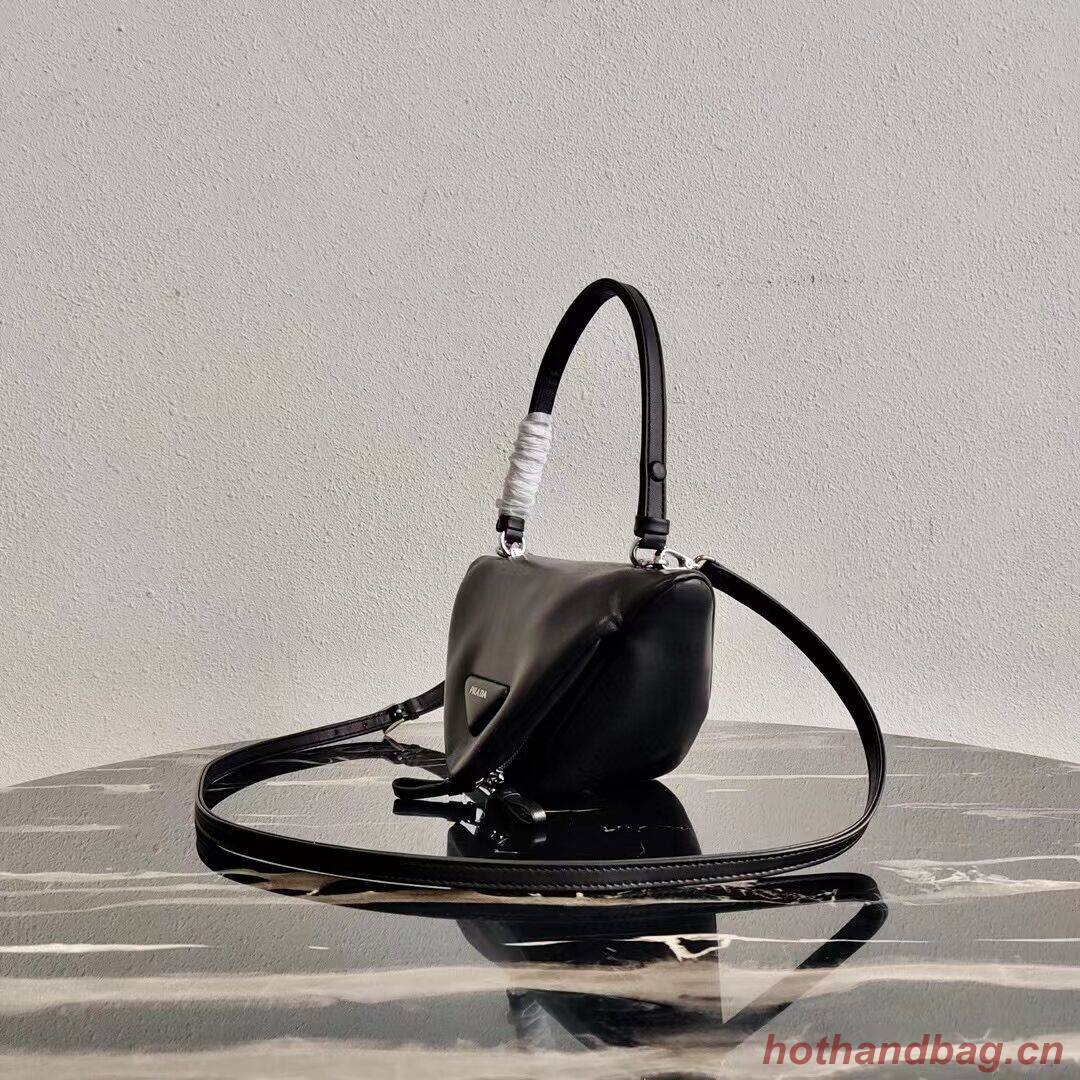 Prada Padded nappa leather handbag 3BA315 black