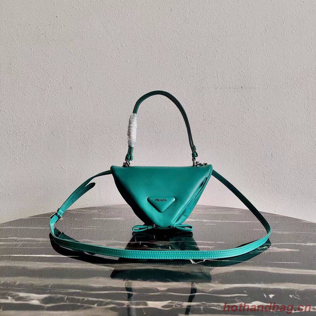 Prada Padded nappa leather handbag 3BA315 blue