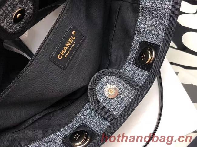Chanel Shopping bag MM A67001 black