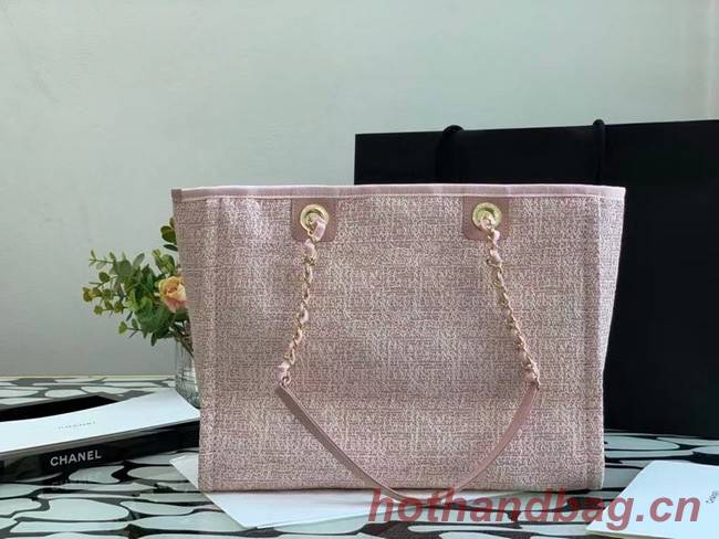 Chanel Shopping bag MM A67001 pink