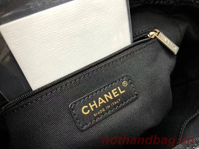 Chanel small Shopping bag A66940 black